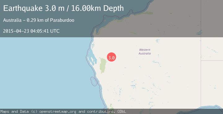 Map of WESTERN AUSTRALIA