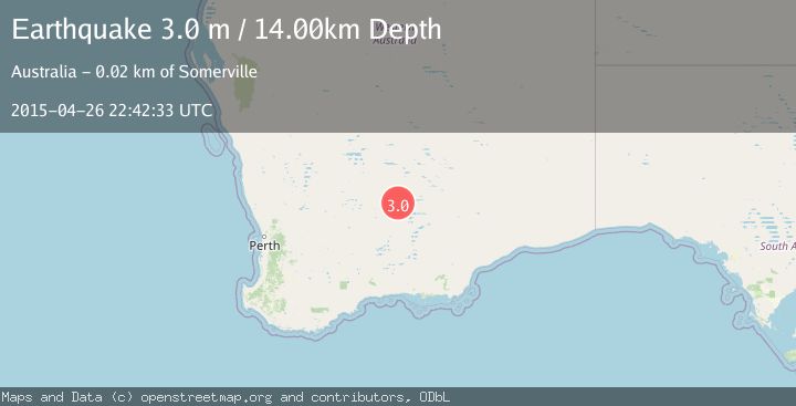 Map of WESTERN AUSTRALIA