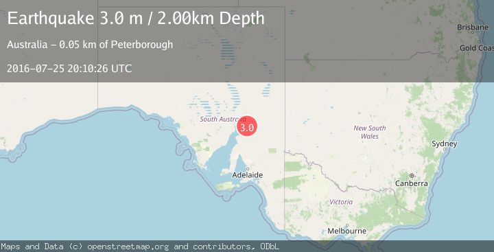 Map of NEAR COAST OF SOUTH AUSTRALIA