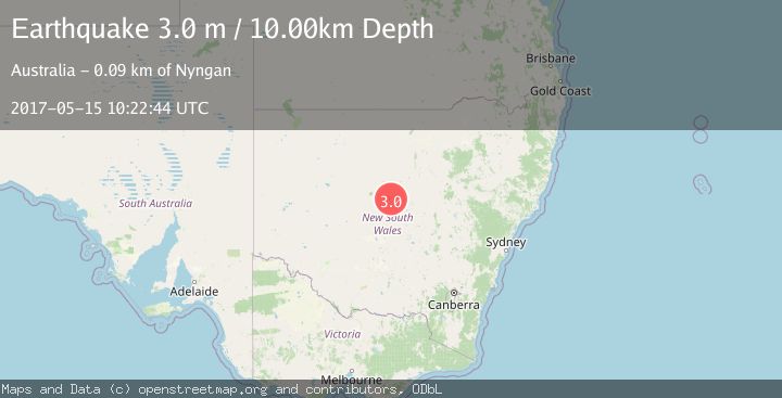 Map of NEW SOUTH WALES, AUSTRALIA