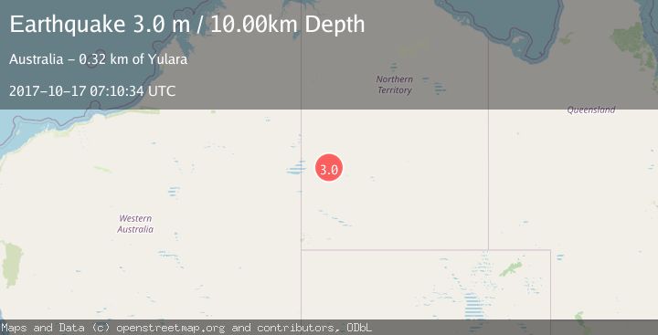 Map of NORTHERN TERRITORY, AUSTRALIA