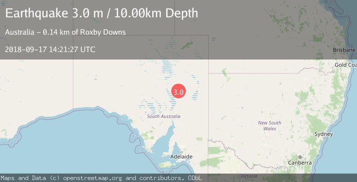 Map of SOUTH AUSTRALIA