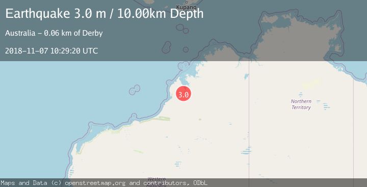 Map of WESTERN AUSTRALIA