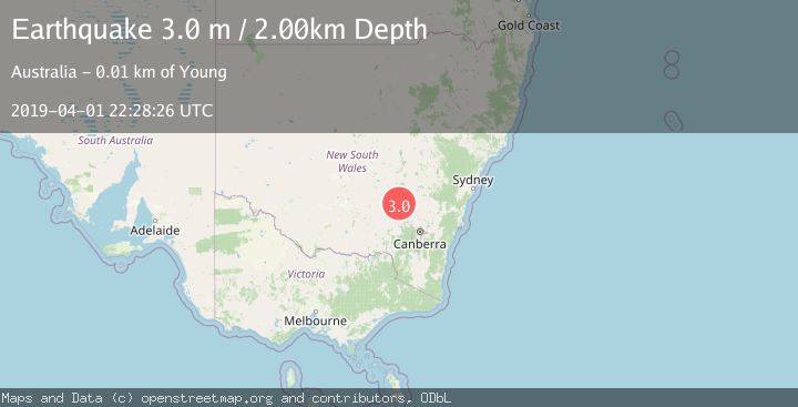 Map of NEW SOUTH WALES, AUSTRALIA