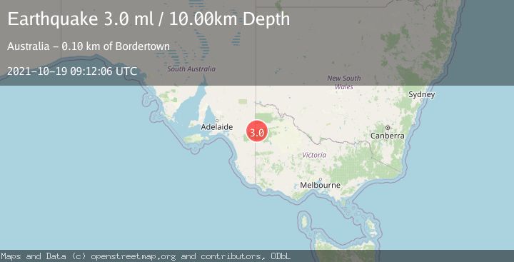 Map of VICTORIA, AUSTRALIA