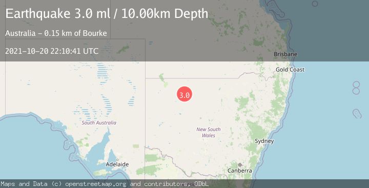 Map of NEW SOUTH WALES, AUSTRALIA