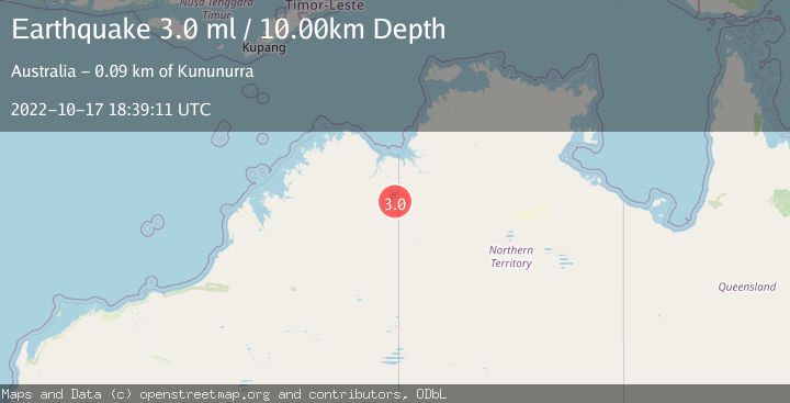 Map of WESTERN AUSTRALIA