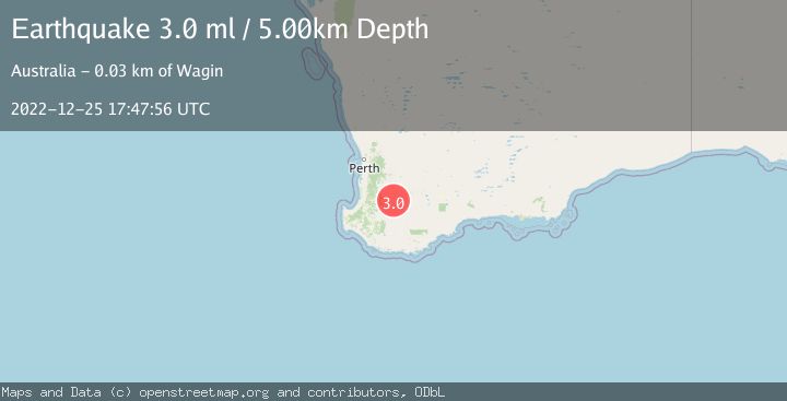 Map of WESTERN AUSTRALIA