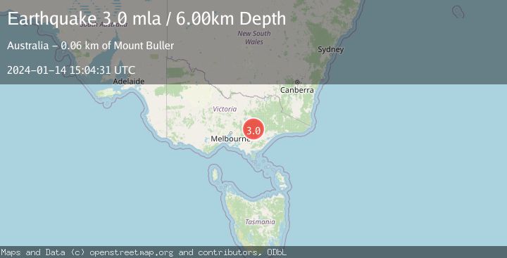 Map of NEAR S.E. COAST OF AUSTRALIA