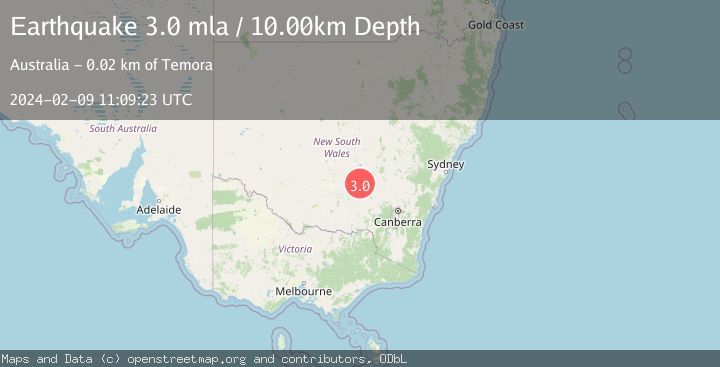 Map of NEW SOUTH WALES, AUSTRALIA