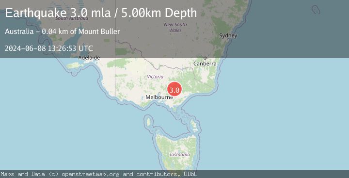 Map of NEAR S.E. COAST OF AUSTRALIA