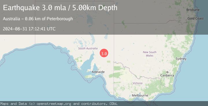 Map of NEAR COAST OF SOUTH AUSTRALIA