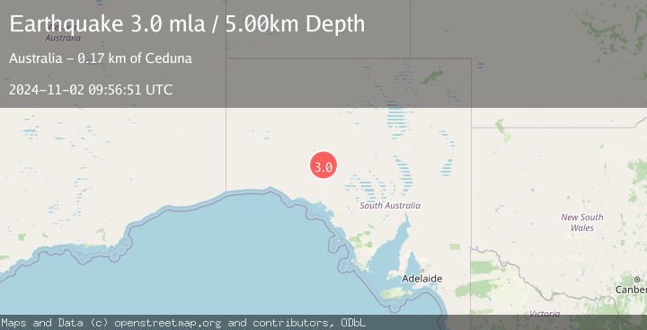 Map of SOUTH AUSTRALIA