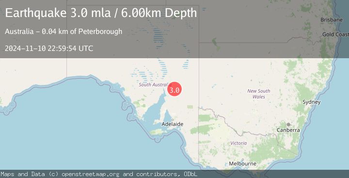 Map of NEAR COAST OF SOUTH AUSTRALIA