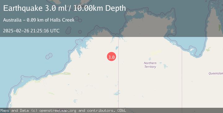 Map of WESTERN AUSTRALIA