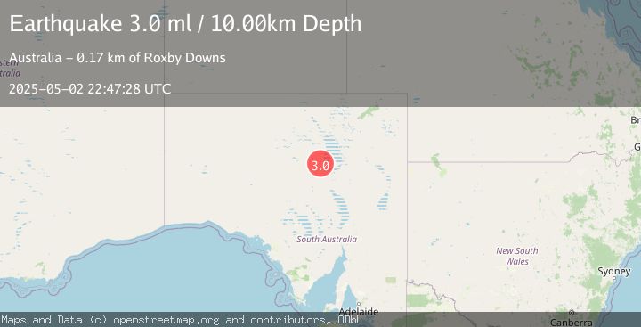 Map of SOUTH AUSTRALIA