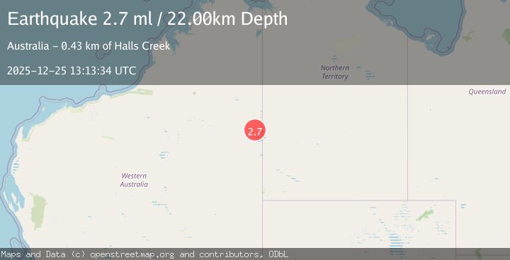 Map of WESTERN AUSTRALIA