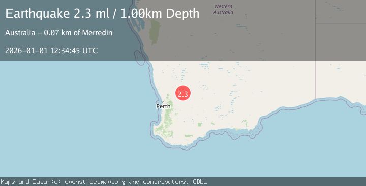 Map of WESTERN AUSTRALIA