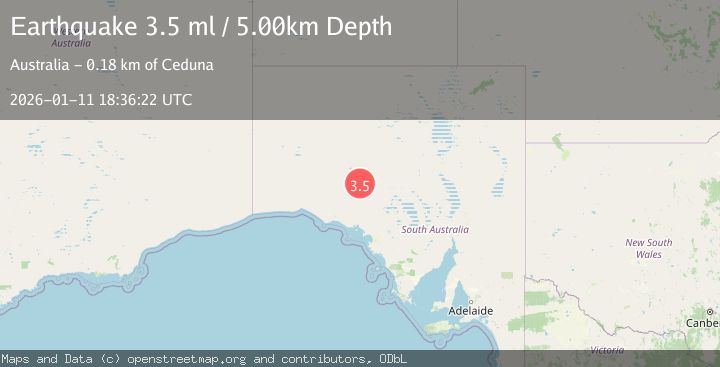 Map of SOUTH AUSTRALIA