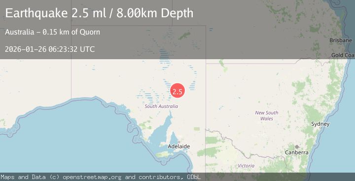 Map of SOUTH AUSTRALIA