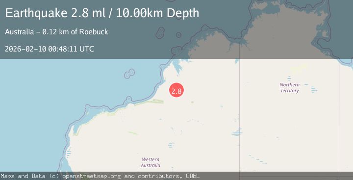 Map of WESTERN AUSTRALIA