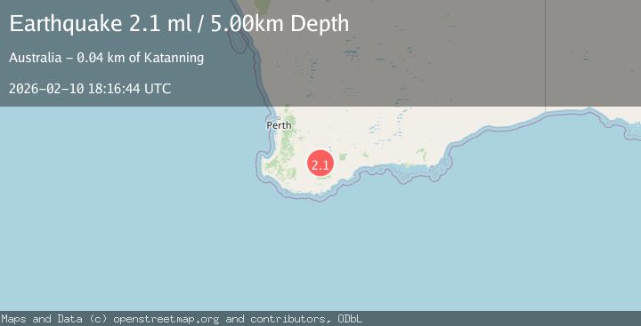 Map of WESTERN AUSTRALIA