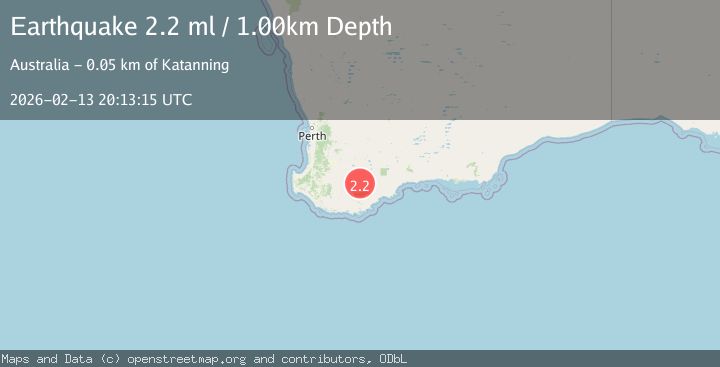 Map of WESTERN AUSTRALIA