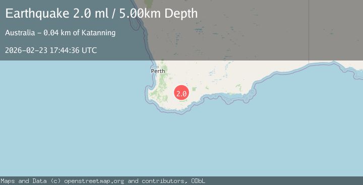 Map of WESTERN AUSTRALIA