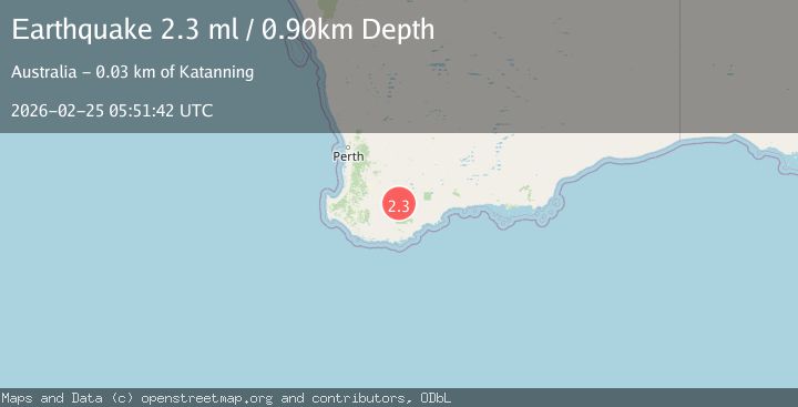 Map of WESTERN AUSTRALIA