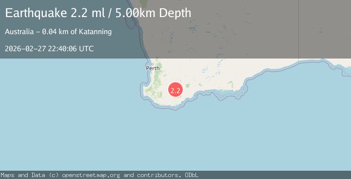 Map of WESTERN AUSTRALIA