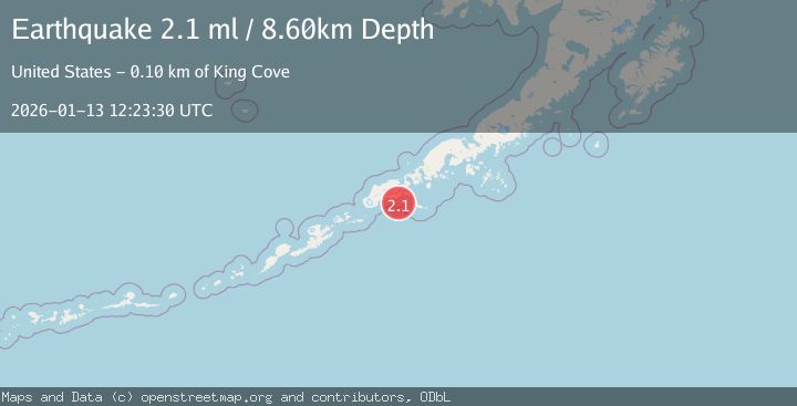 Map of UNIMAK ISLAND REGION, ALASKA