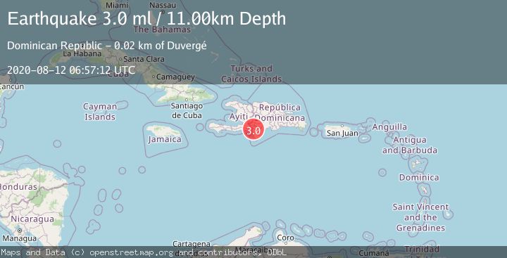 Map of DOMINICAN REPUBLIC