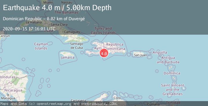 Map of DOMINICAN REPUBLIC