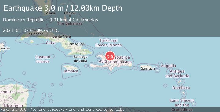 Map of DOMINICAN REPUBLIC