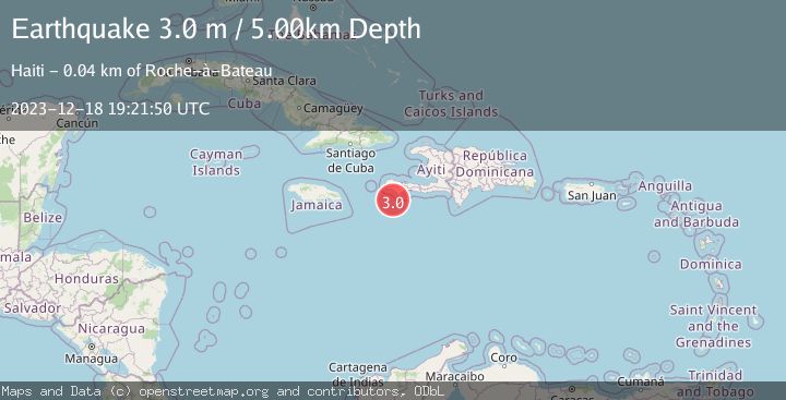 Map of HAITI REGION