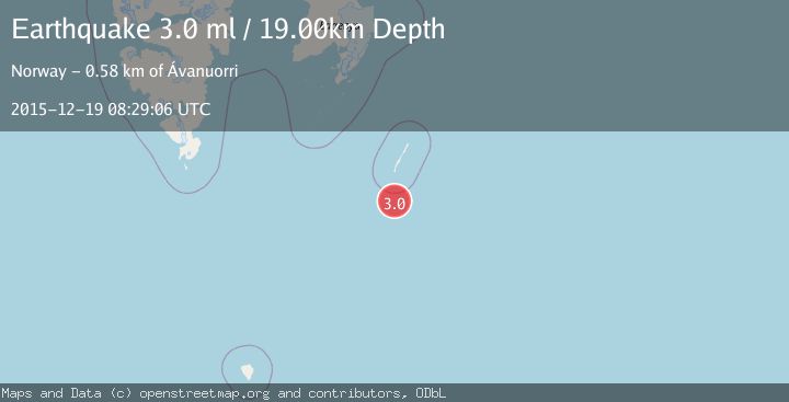 Map of SVALBARD REGION