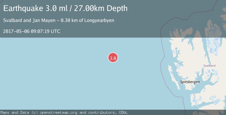 Map of GREENLAND SEA