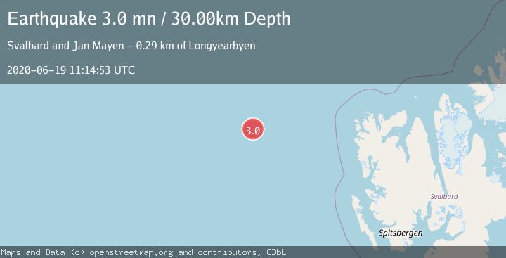 Map of GREENLAND SEA