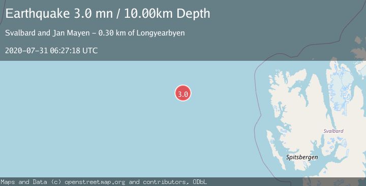 Map of GREENLAND SEA