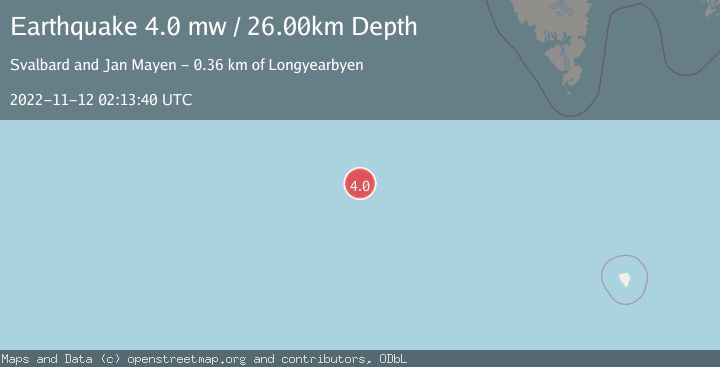 Map of GREENLAND SEA