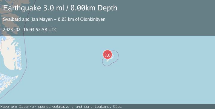 Map of JAN MAYEN ISLAND REGION
