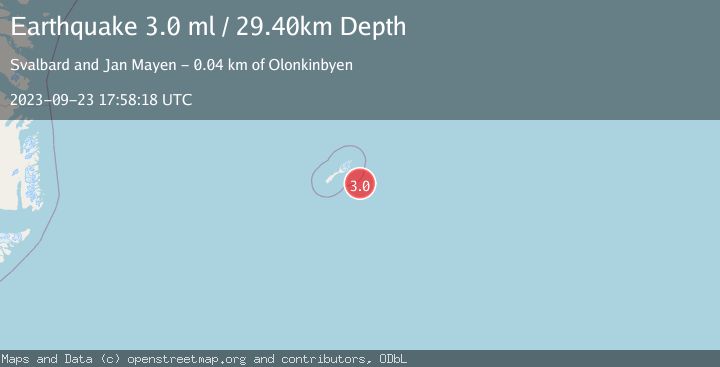 Map of JAN MAYEN ISLAND REGION