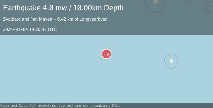 Map of GREENLAND SEA