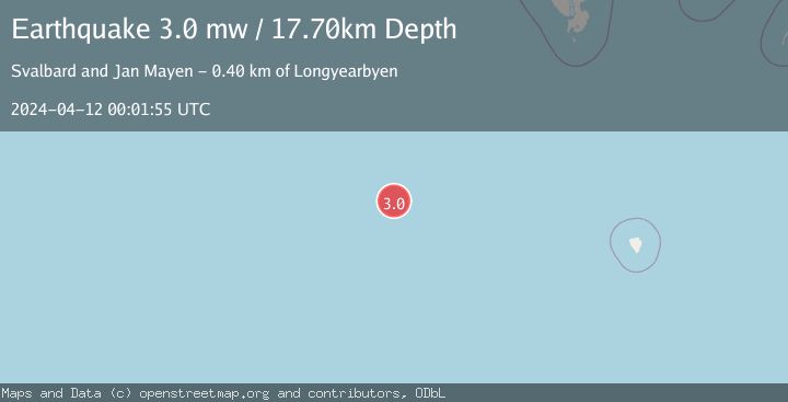Map of GREENLAND SEA