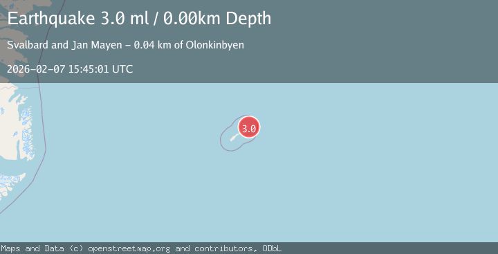 Map of JAN MAYEN ISLAND REGION