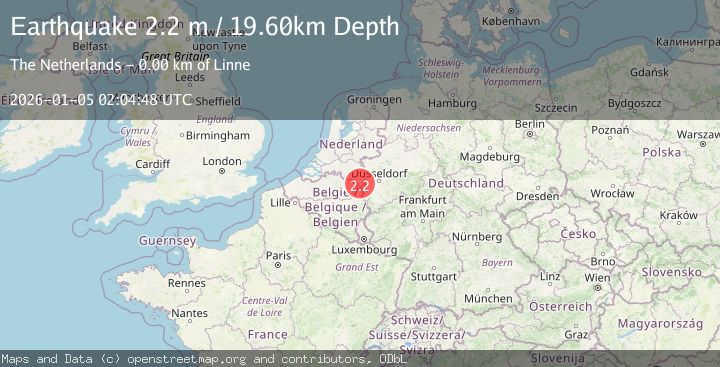 Map of THE NETHERLANDS