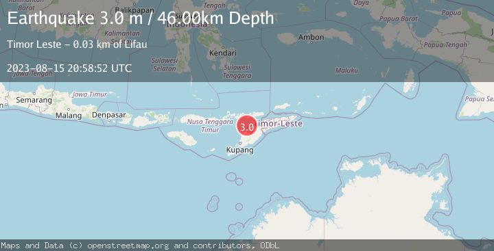 Map of KEPULAUAN ALOR, INDONESIA