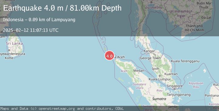 Map of NICOBAR ISLANDS, INDIA REGION
