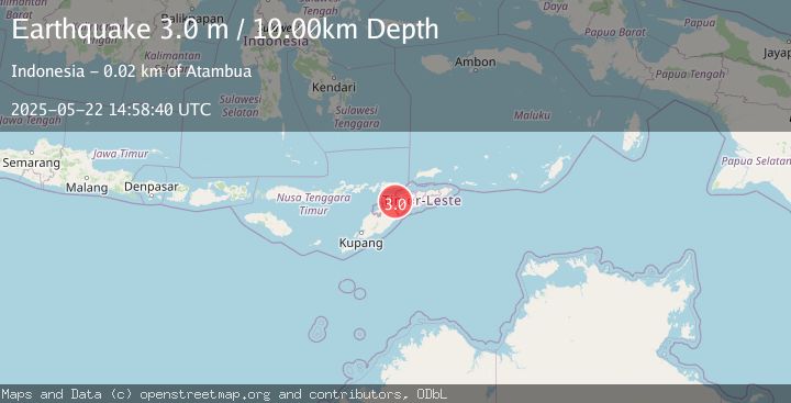 Map of KEPULAUAN ALOR, INDONESIA