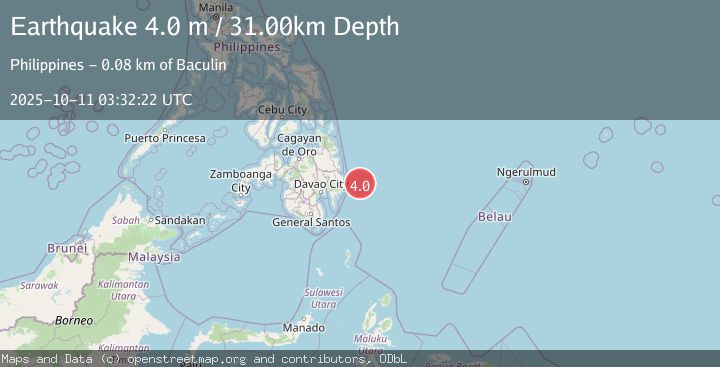 Map of PHILIPPINE ISLANDS REGION